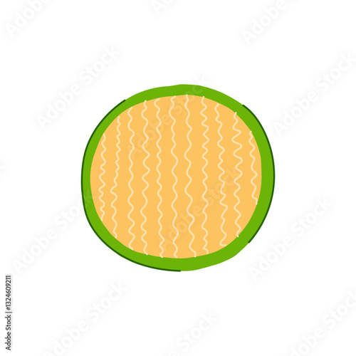 organic washcloth baby cartoon vector illustration