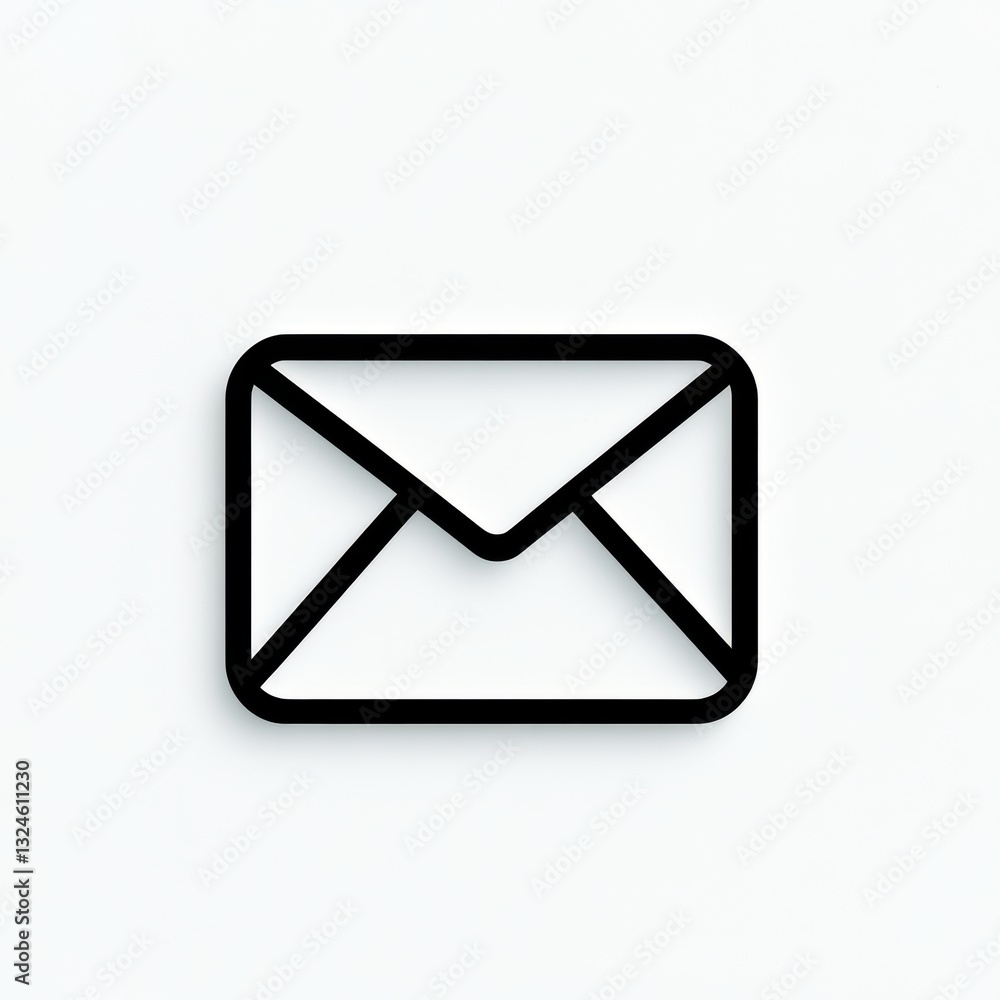 High tech icon. mail High tech icon. mail