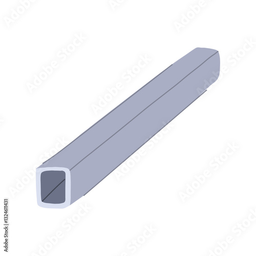 steel steal beam cartoon vector illustration