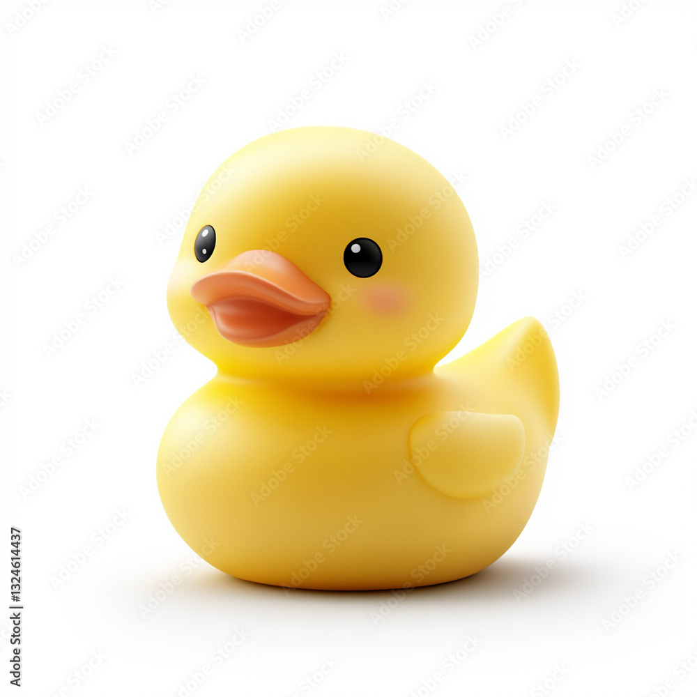 a yellow rubber duck, isolated on white background, simple and clean look, a yellow rubber duck, isolated on white background, simple and clean look,