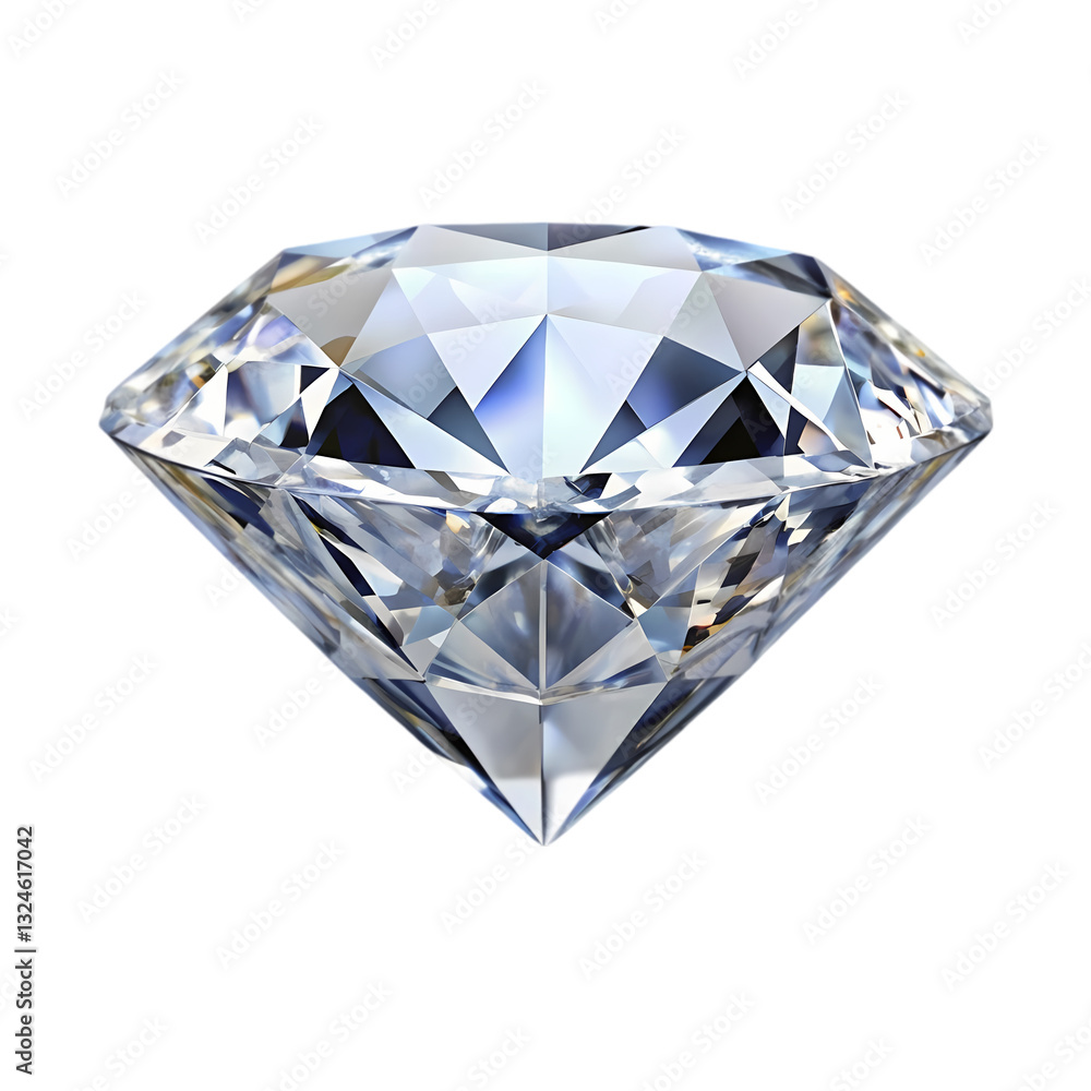 Dazzling Diamond: High-Res Gem Image on transparent background Dazzling Diamond: High-Res Gem Image on transparent background