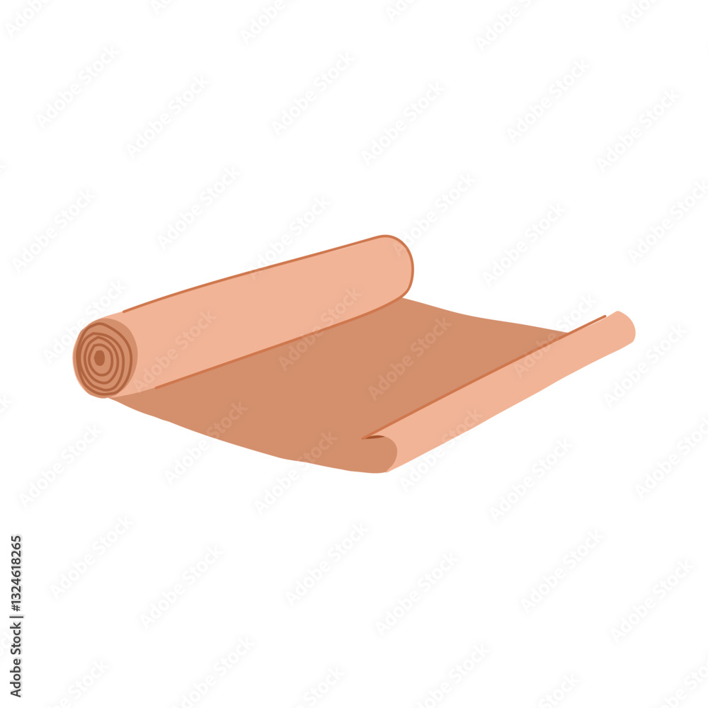 pastries parchment paper cartoon vector illustration pastries parchment paper cartoon vector illustration