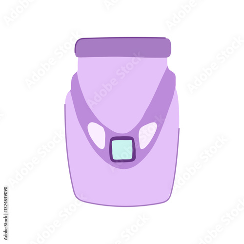digital bottle warmer cartoon vector illustration