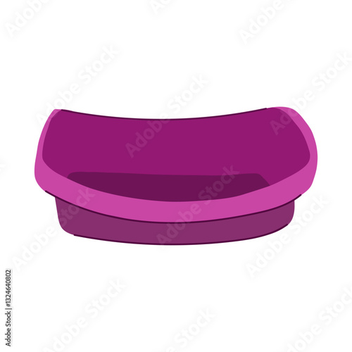 relax bathtub baby cartoon vector illustration