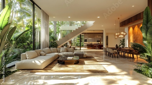 Luxury Tropical Modern Villa Interior Design