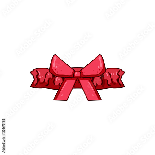 ceremony garter wedding cartoon vector illustration