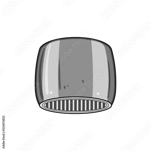 attachment faucet aerator cartoon vector illustration