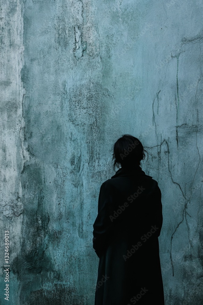 A Subtle Background Image of a Grey Wall with Clean Lines and Basic Shapes