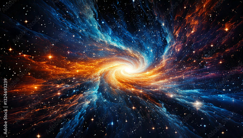 Abstrakcyjne tło, tapeta. Generative AI