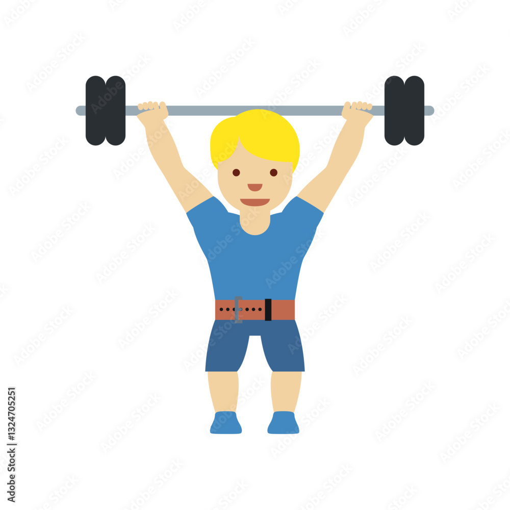 Obraz premium Weightlifting