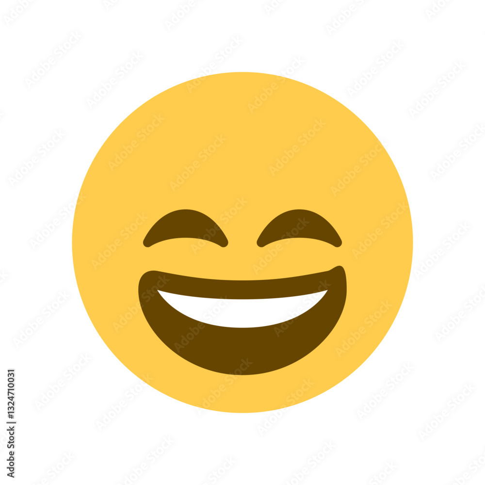 Grinning Face with Smiling Eyes Grinning Face with Smiling Eyes