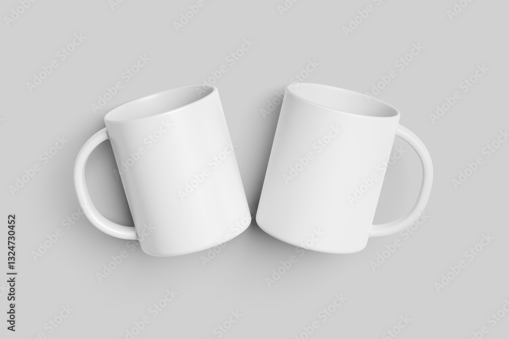 Obraz premium MUG BLANK BACKGROUND