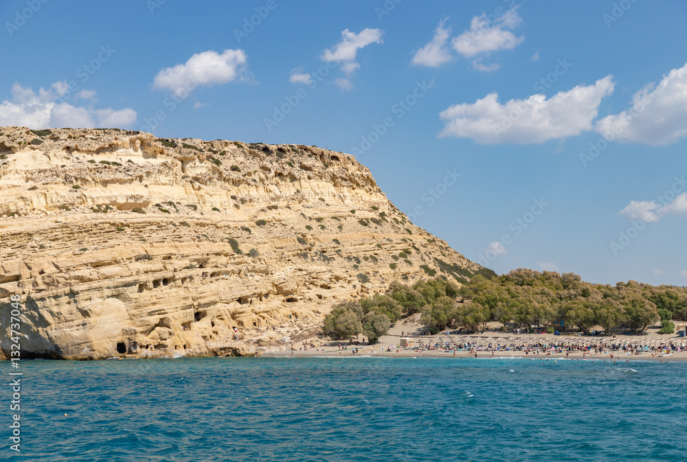 Matala Caves and Beach