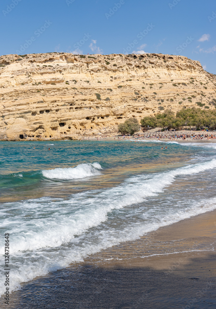 Matala Caves and Beach