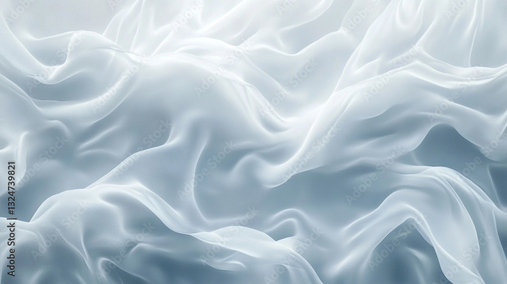 Abstract background with soft flowing lines of light and shadow white glowing fog cloud wave abstract background Abstract background with soft flowing lines of light and shadow white glowing fog cloud wave abstract background