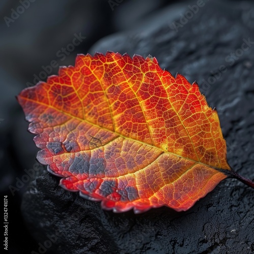 Beautiful Green Leaf Representing the Natural Environment and Harmony with Nature