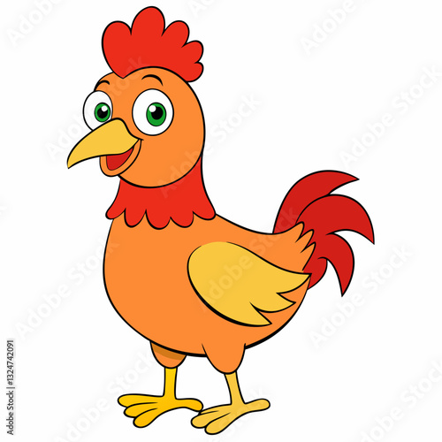 vector illustration chicken