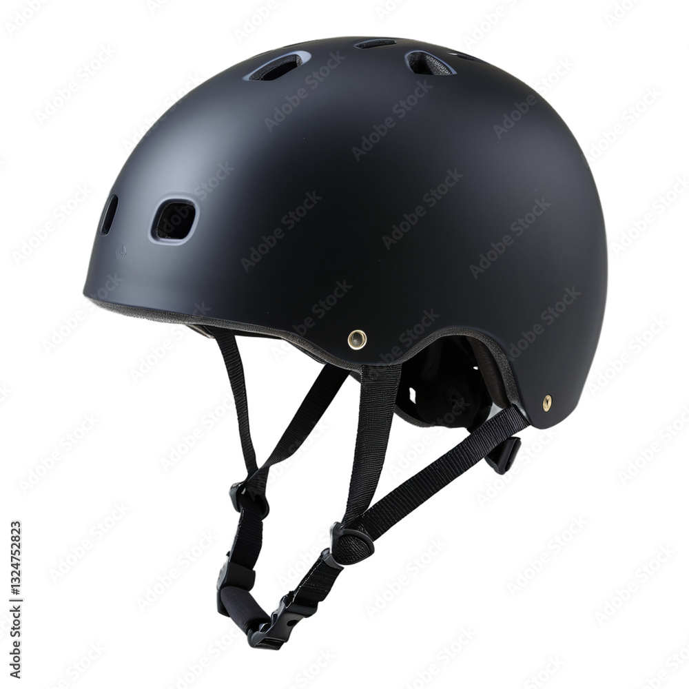 Fototapeta premium Bicycle helmet isolated on transparent background