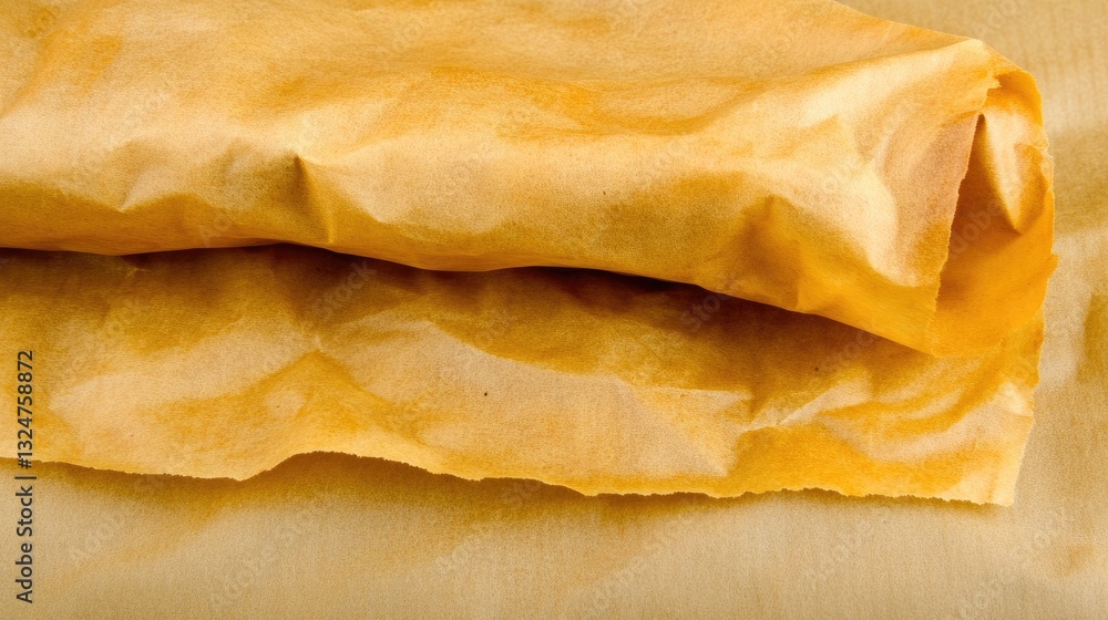 Rolled parchment paper for baking Rolled parchment paper for baking