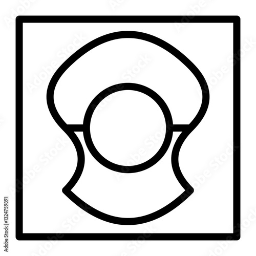 Tissue Engineering Line Icon