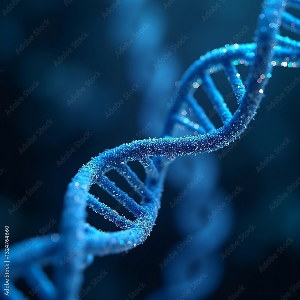 A cybernetic DNA strand glowing with neon lights, floating in a dark futuristic digital environment, biomechanical aesthetic, high-tech sci-fi concept, ultra-detailed
A cybernetic DNA strand glowing with neon lights, floating in a dark futuristic digital environment, biomechanical aesthetic, high-tech sci-fi concept, ultra-detailed