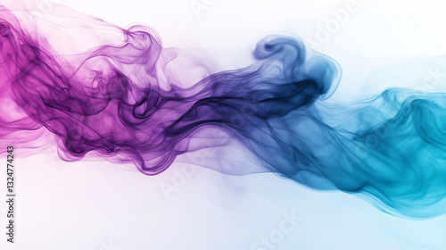 alcohol ink abstract background, purple and blue colours