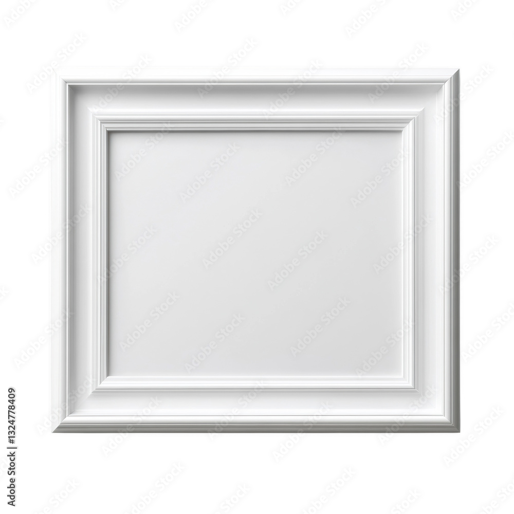 White Picture Frame: A pristine, empty white picture frame, offering a blank canvas for memories and moments. Perfect for showcasing photos, art, or designs. White Picture Frame: A pristine, empty white picture frame, offering a blank canvas for memories and moments. Perfect for showcasing photos, art, or designs.