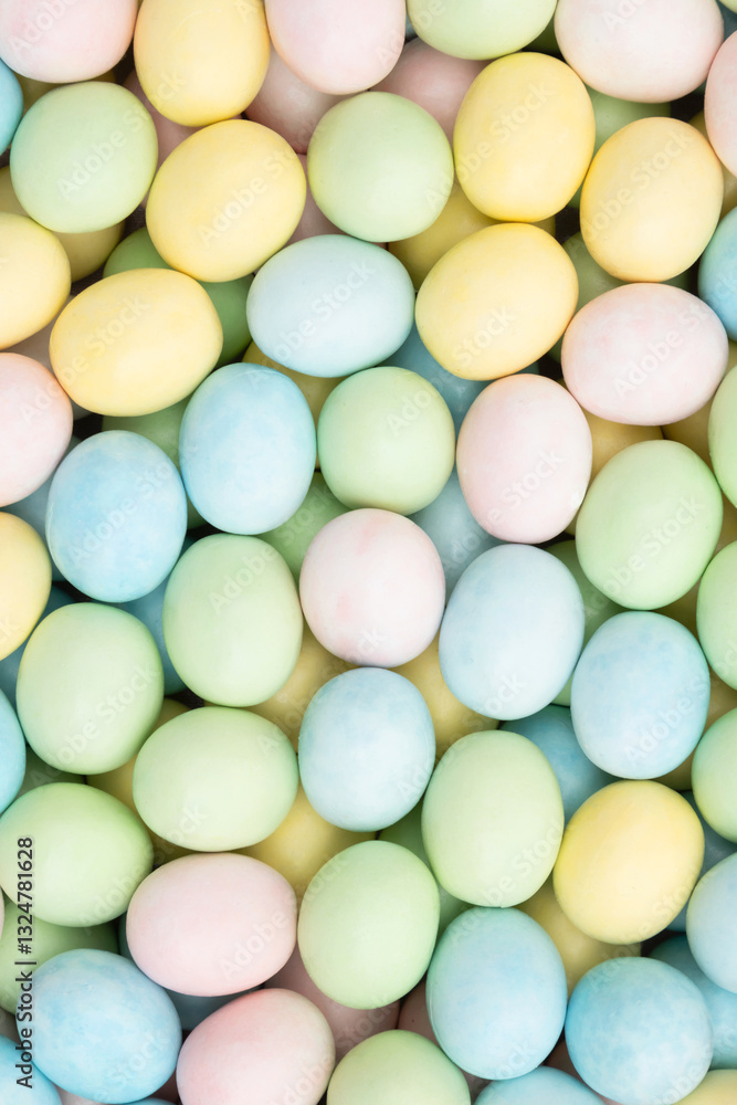 Colorful Easter egg background