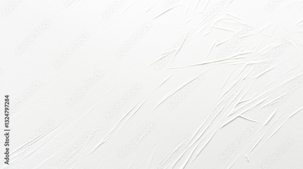 Obraz premium Textured white surface with abstract scratch patterns