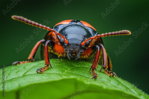 Wallpaper Mural Extreme Macro Shot of a Beetle’s Face Torontodigital.ca