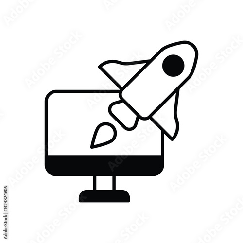 Space Exploration vector icon