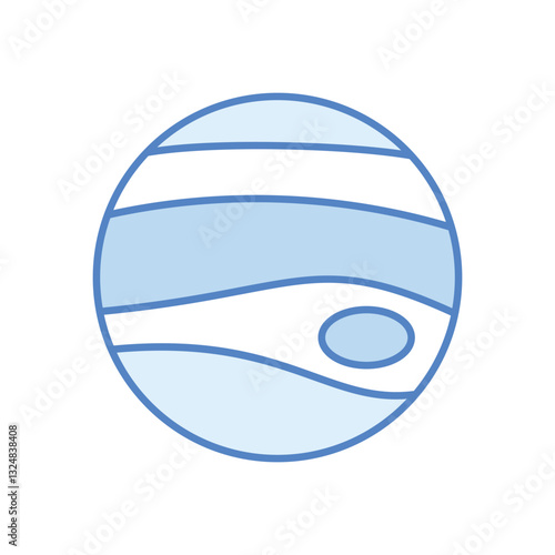 Jupiter vector icon