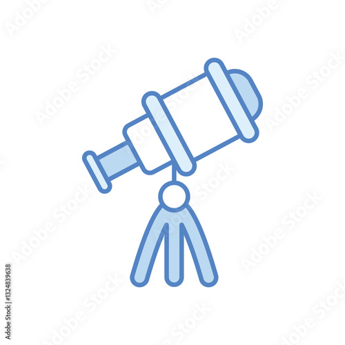 Astronomer vector icon