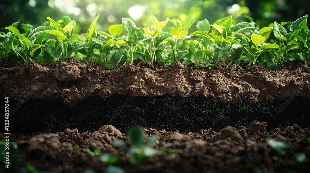 Carbon-rich biochar application reducing soil erosion and enhancing microbial activity