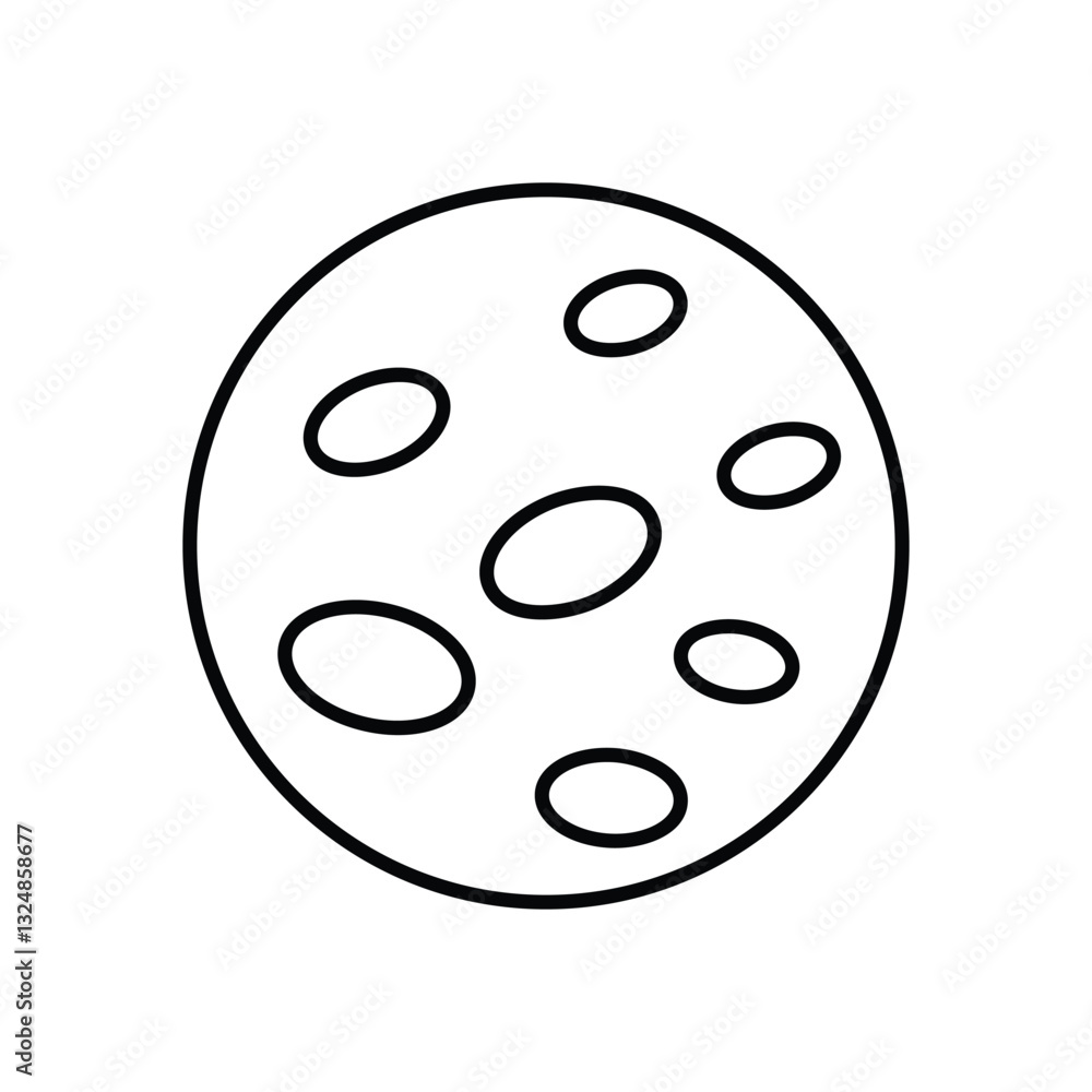 Mercury vector icon Mercury vector icon