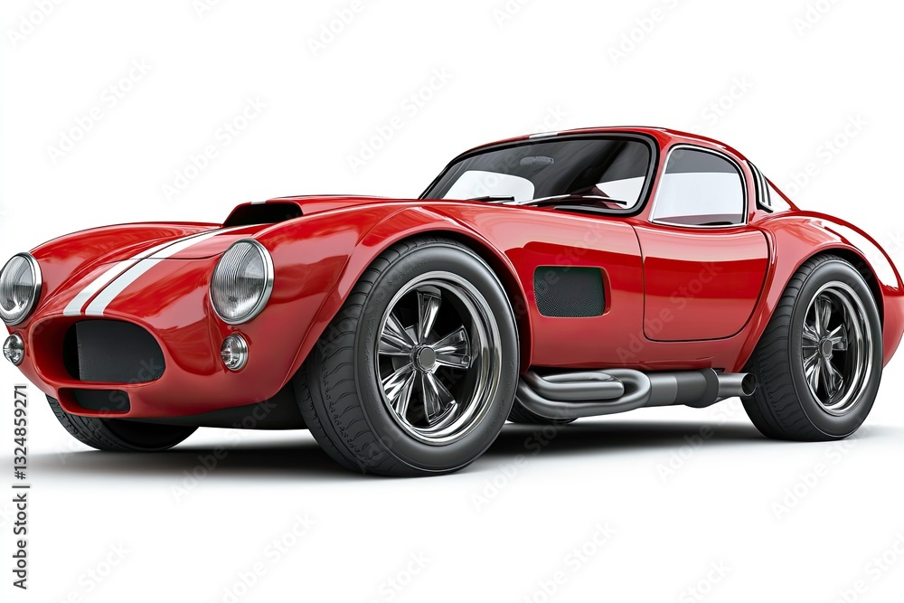 Classic Red Sports Car Classic Red Sports Car