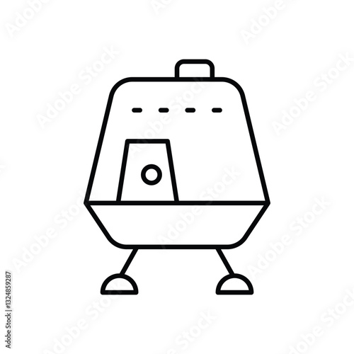 Lunar Module vector icon