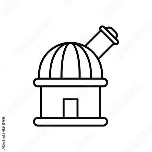 Observatory vector icon
