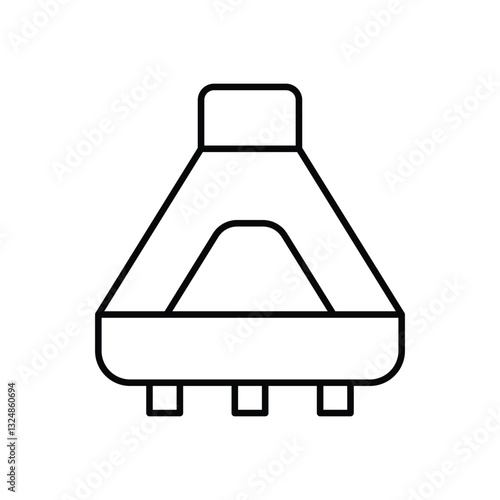 Space Capsule vector icon