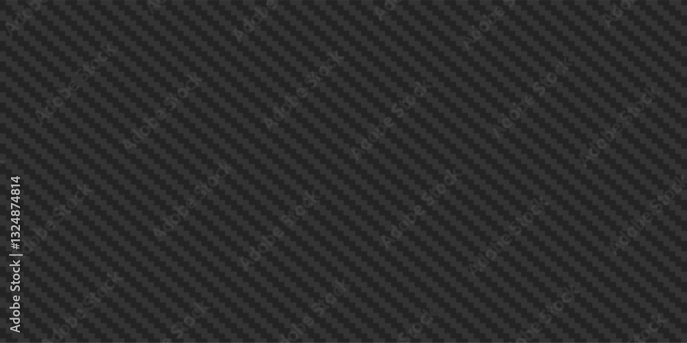 Carbon fiber texture with a diagonal weave pattern. Modern high-tech material, strong and durable, often used in automotive, aerospace, and sports industries. Seamless vector illustration Carbon fiber texture with a diagonal weave pattern. Modern high-tech material, strong and durable, often used in automotive, aerospace, and sports industries. Seamless vector illustration