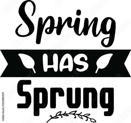 spring has sprung