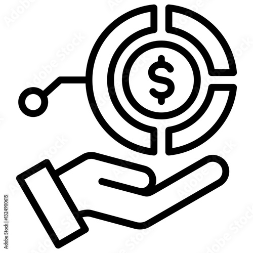 Asset Allocation Icon