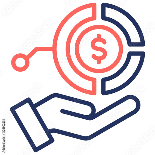 Asset Allocation Icon