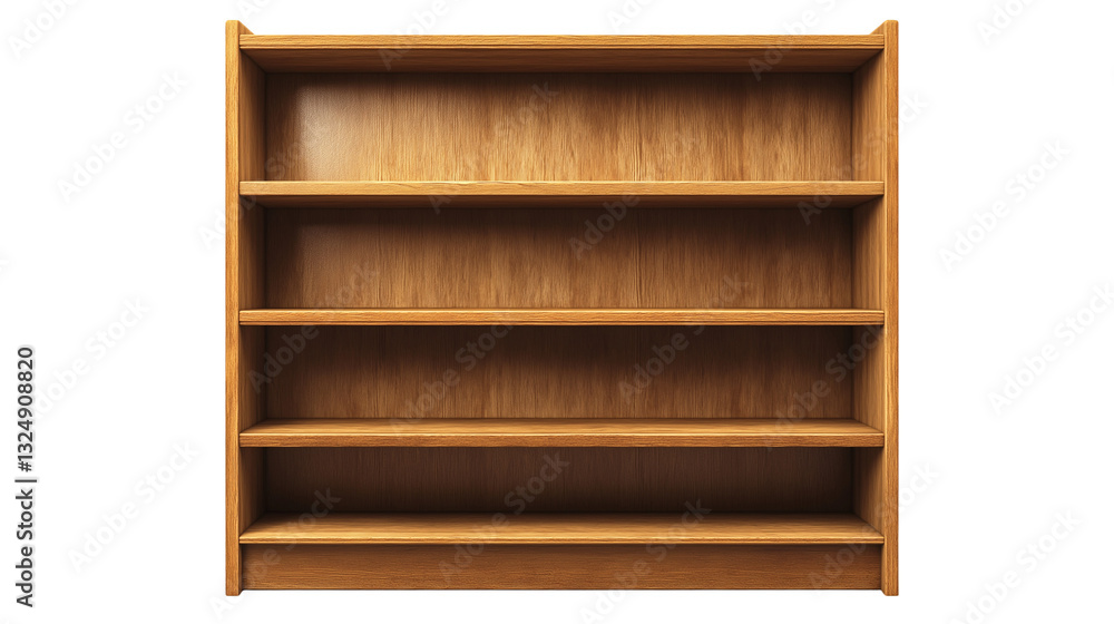 empty shelves , wooden bookshelf isolated on white background , transparent png empty shelves , wooden bookshelf isolated on white background , transparent png