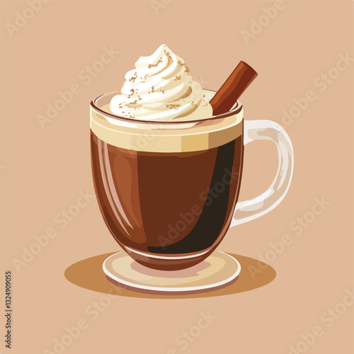 cup of coffee with chocolate