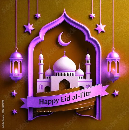 islamic calligraphy of mosque