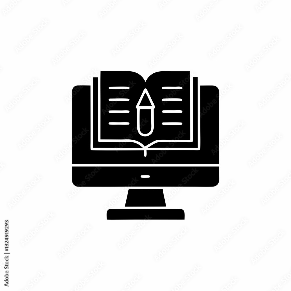 creative details publishing workflow icon vector illustration creative details publishing workflow icon vector illustration
