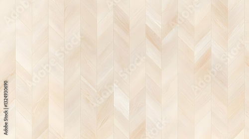 Wallpaper Mural Chevron Patterned Wooden Parquet Flooring Texture Background in Beige and Brown Tones Torontodigital.ca