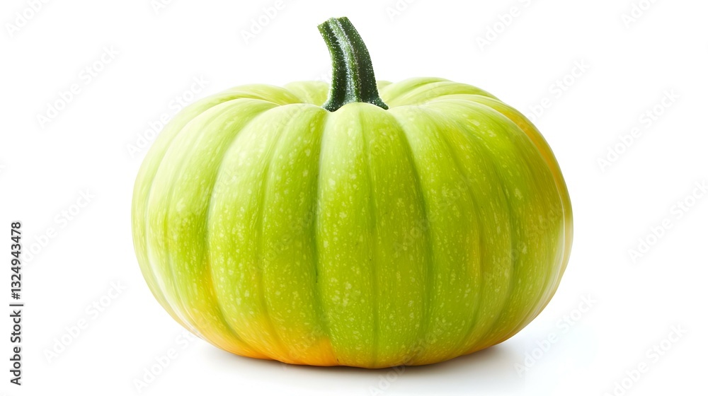 green pumpkin isolated on white background green pumpkin isolated on white background