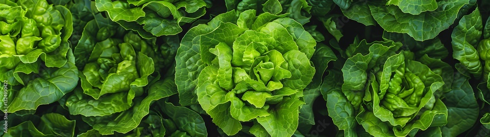 fresh green lettuce with crisp, textured leaves fresh green lettuce with crisp, textured leaves